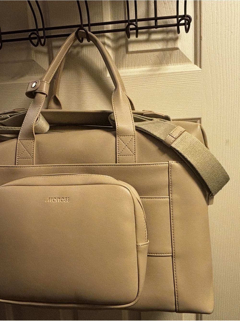 Monos ivory metro duffle